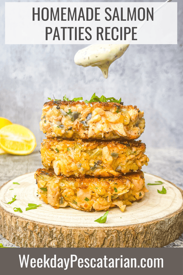 Easy Homemade Salmon Patties With Crackers Weekday Pescatarian