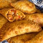 basket of tuna hand pies.