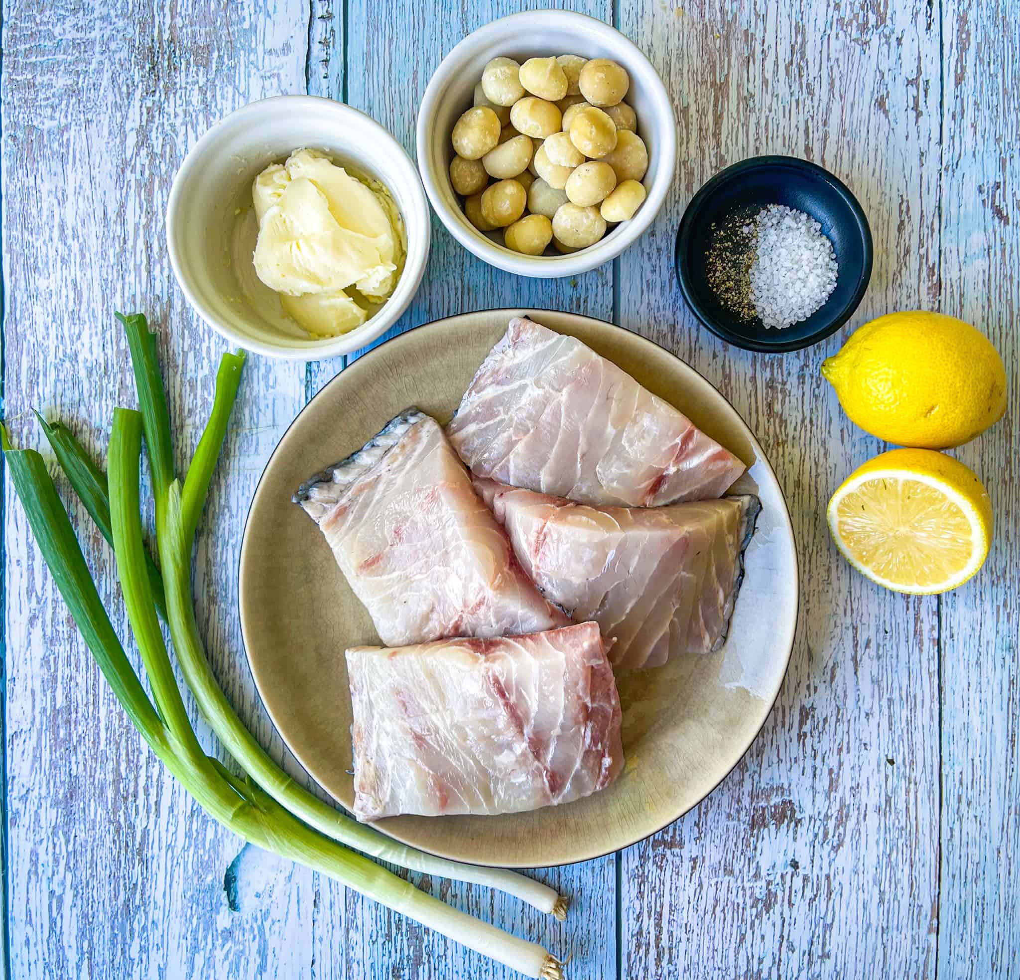 Easy Macadamia Crusted Baked Corvina Recipe - Weekday Pescatarian