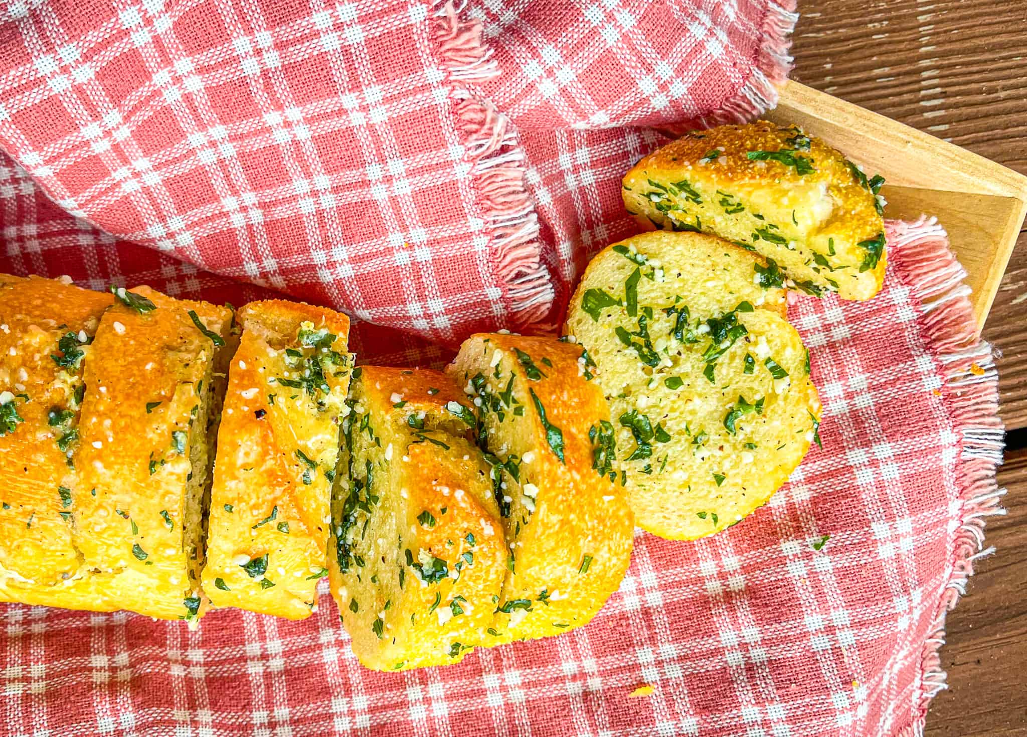 The Best Garlic Bread Baguette Recipe Weekday Pescatarian