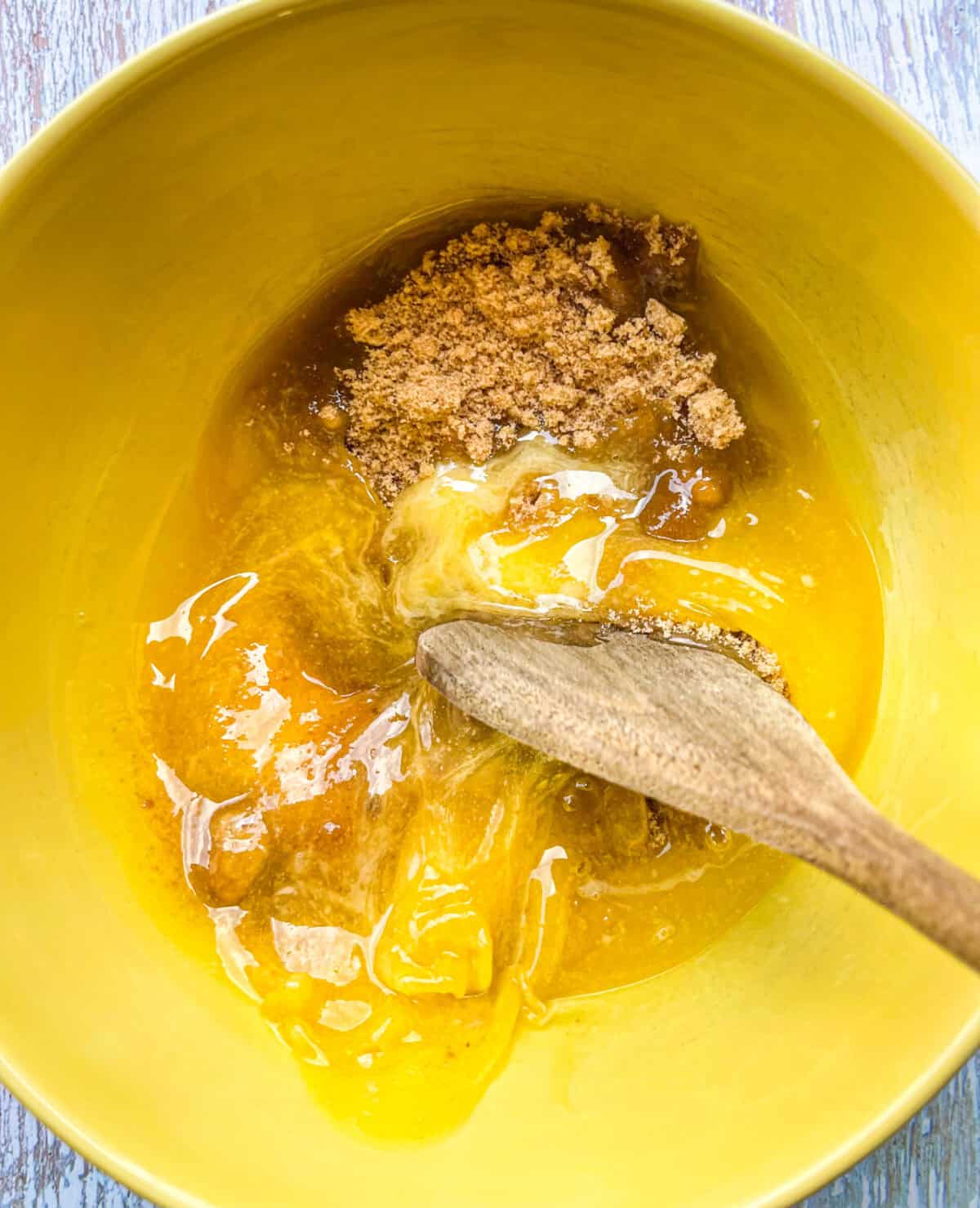 eggs added to sugars