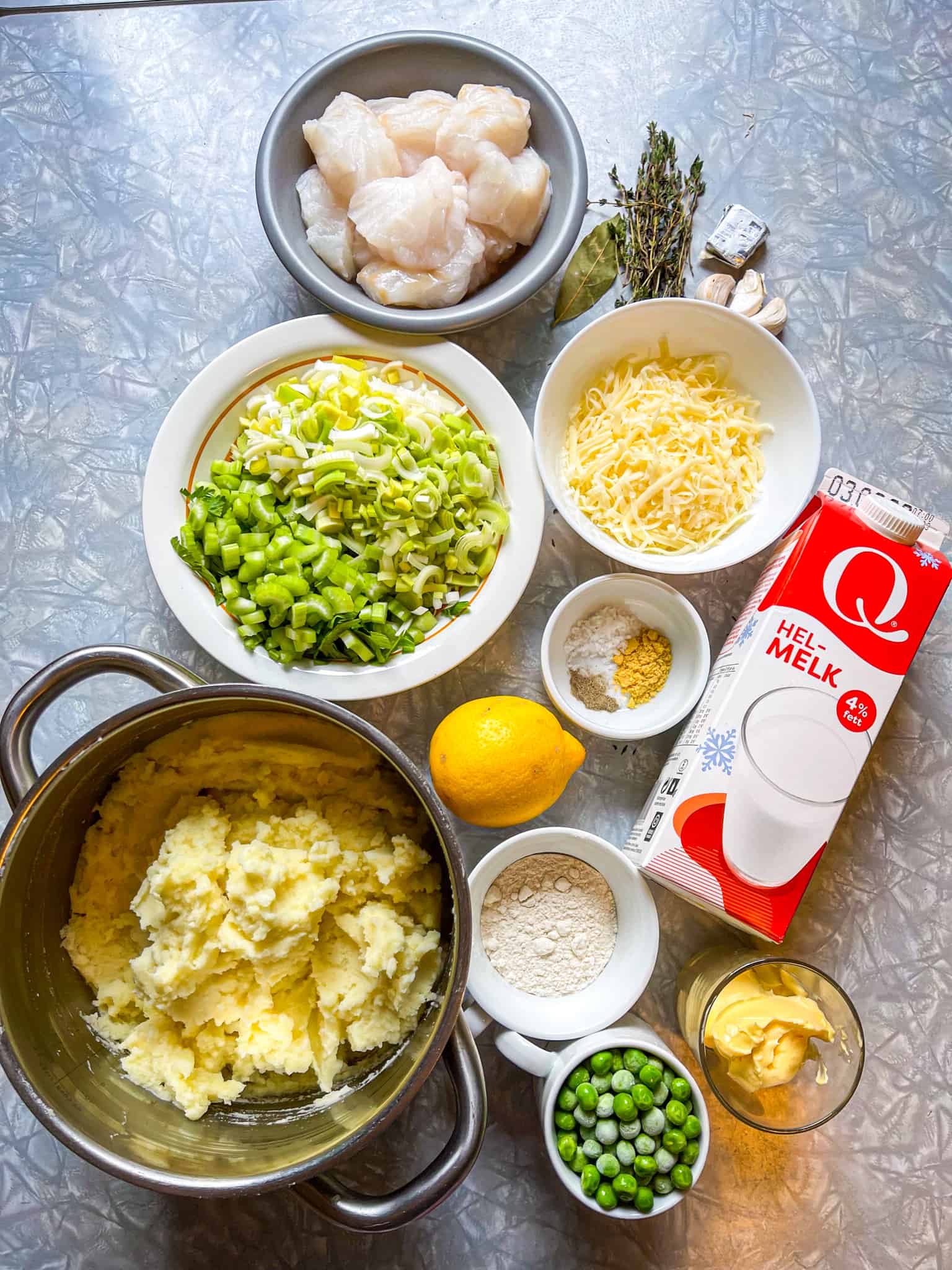 Ling Fish Pie Recipe - Weekday Pescatarian