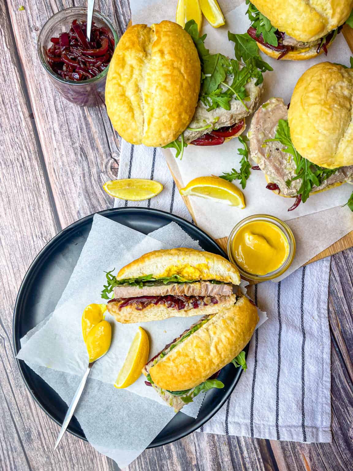 garlic-tuna-steaks-how-to-grill-tuna-well-done-weekday-pescatarian