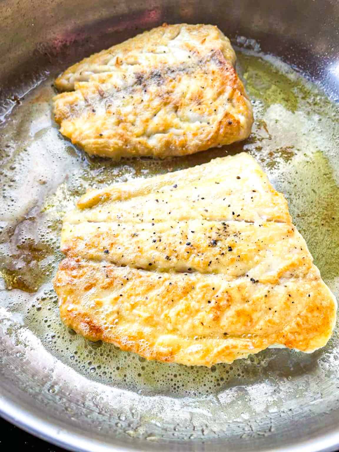 PanSeared Rockfish with Creamy Dill Sauce Weekday Pescatarian