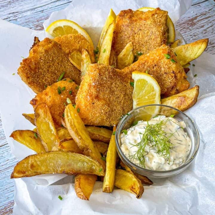 Southern Breaded Cod Recipe (with Tartar Sauce) Weekday Pescatarian