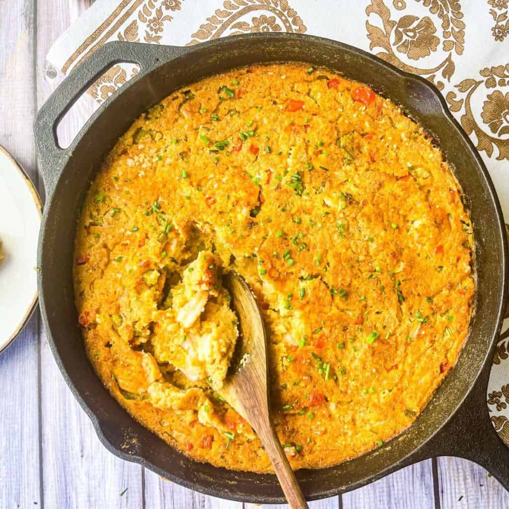 Shrimp and Grits Dressing Recipe Weekday Pescatarian