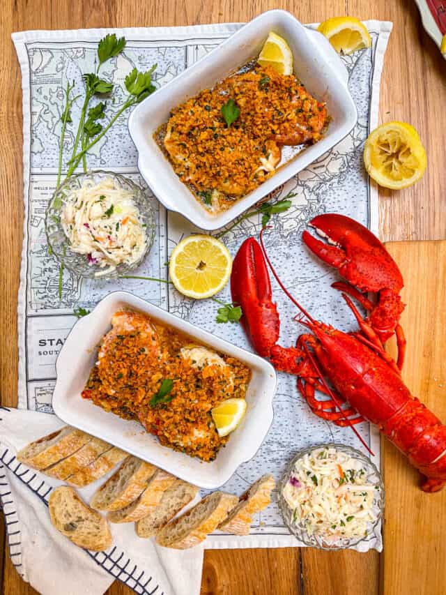 Maine Lobster Casserole Recipe (Best Lazy Lobster) Weekday Pescatarian