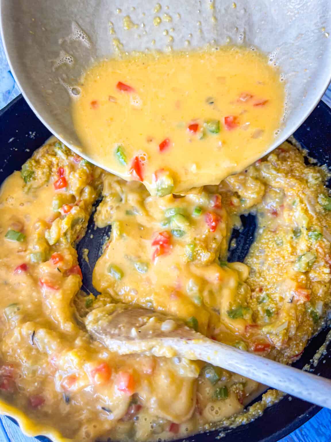 Shrimp and Grits Dressing Recipe Weekday Pescatarian