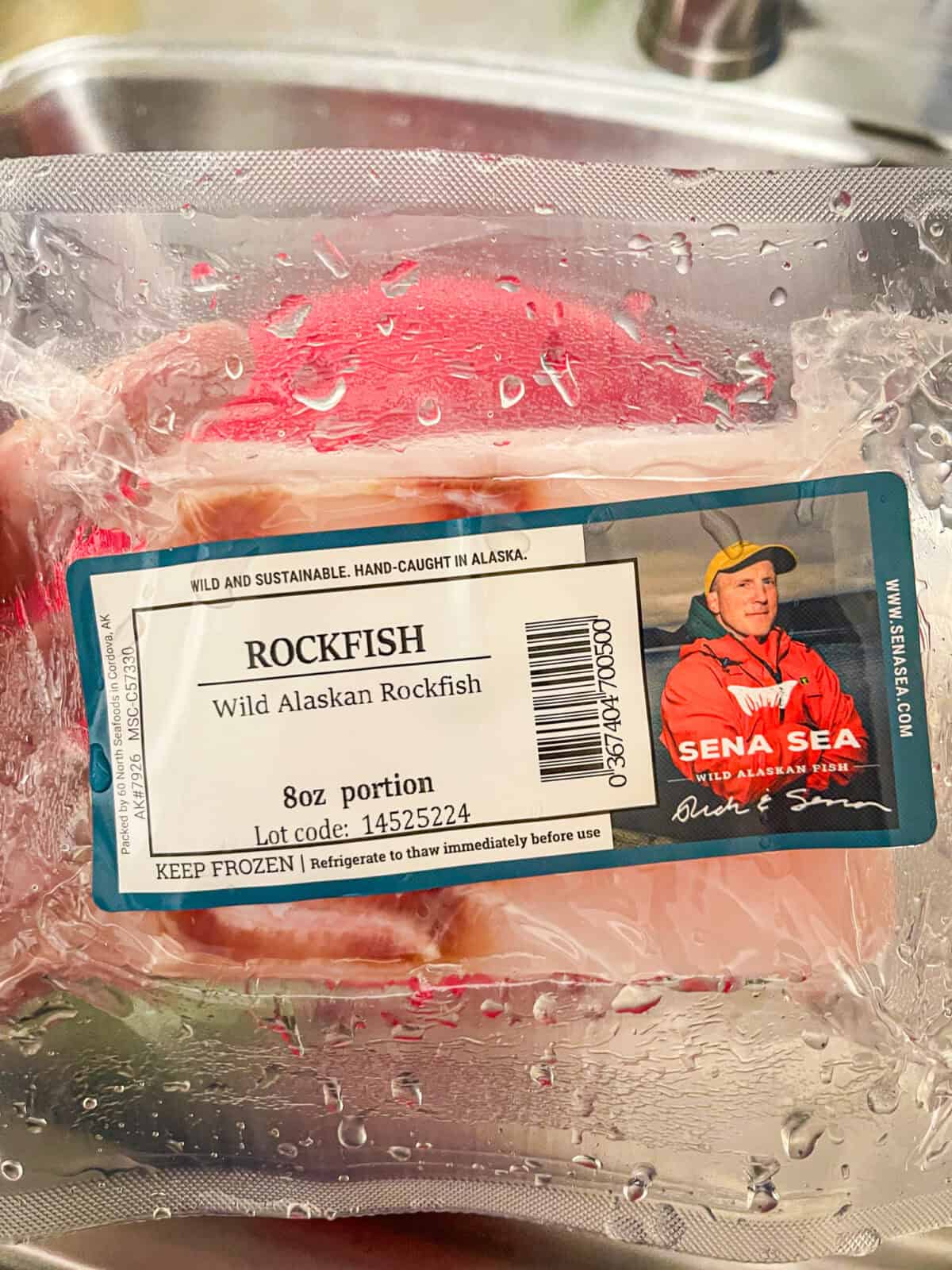 Sena Sea Rockfish in a bag.