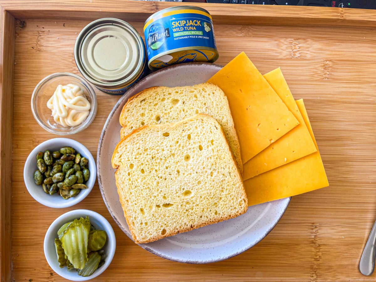 Ingredient for Dill Pickle Tuna Melt