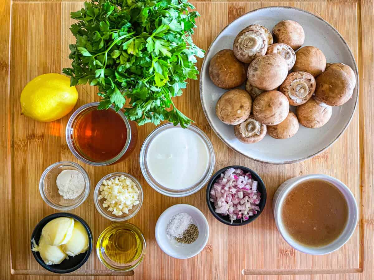 Ingredients for Marsala Sauce