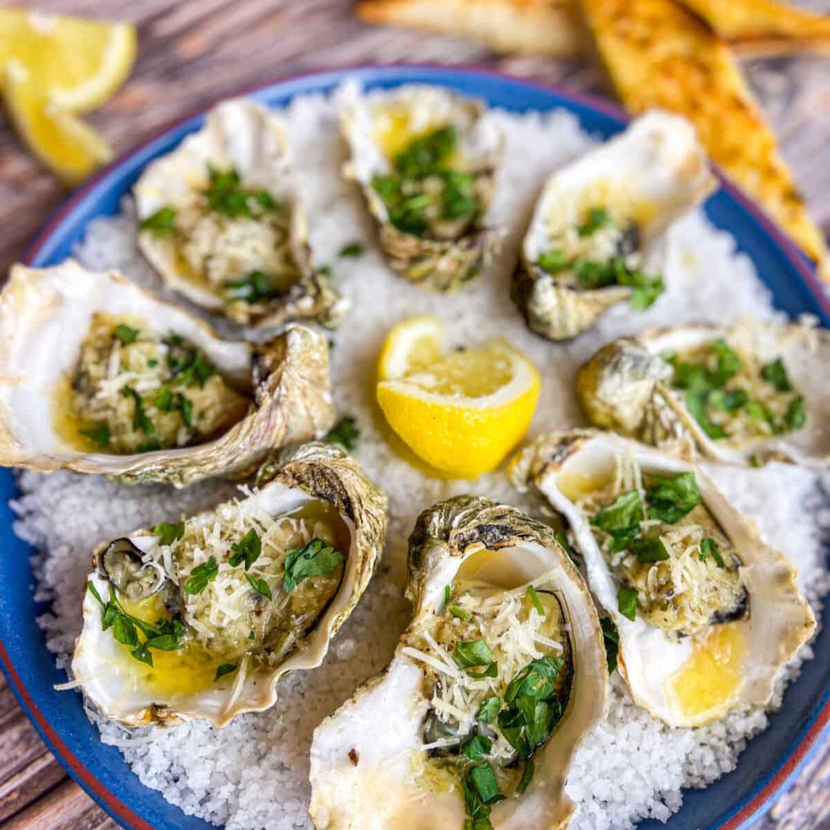 New Orleans Grilled Oysters Dragos Oyster Recipe