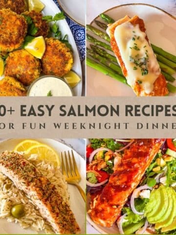 30+ salmon dinner poster