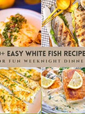 40+ White FIsh Recipe poster