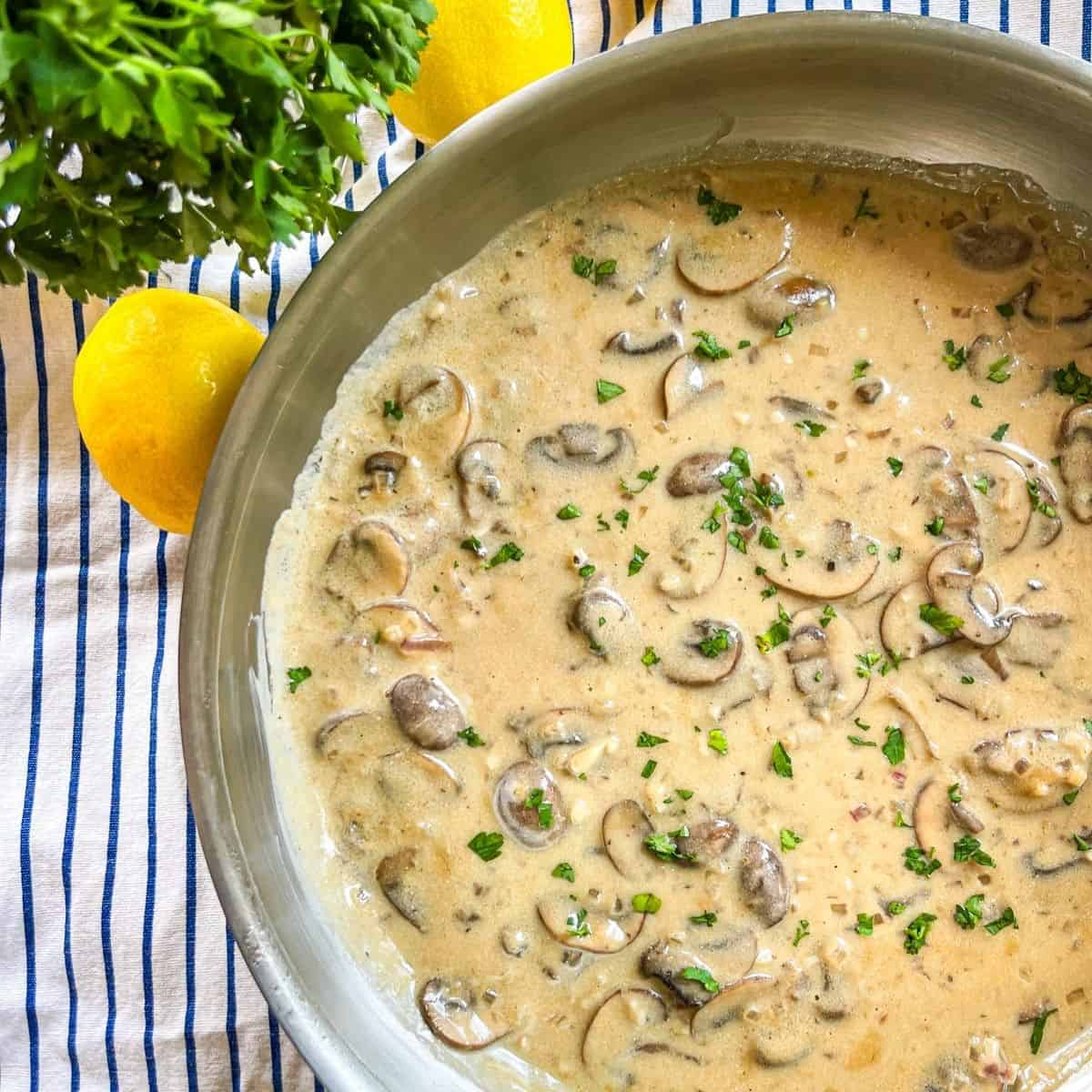 Marsala Sauce - Weekday Pescatarian