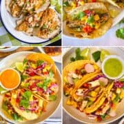 Collage of tacos