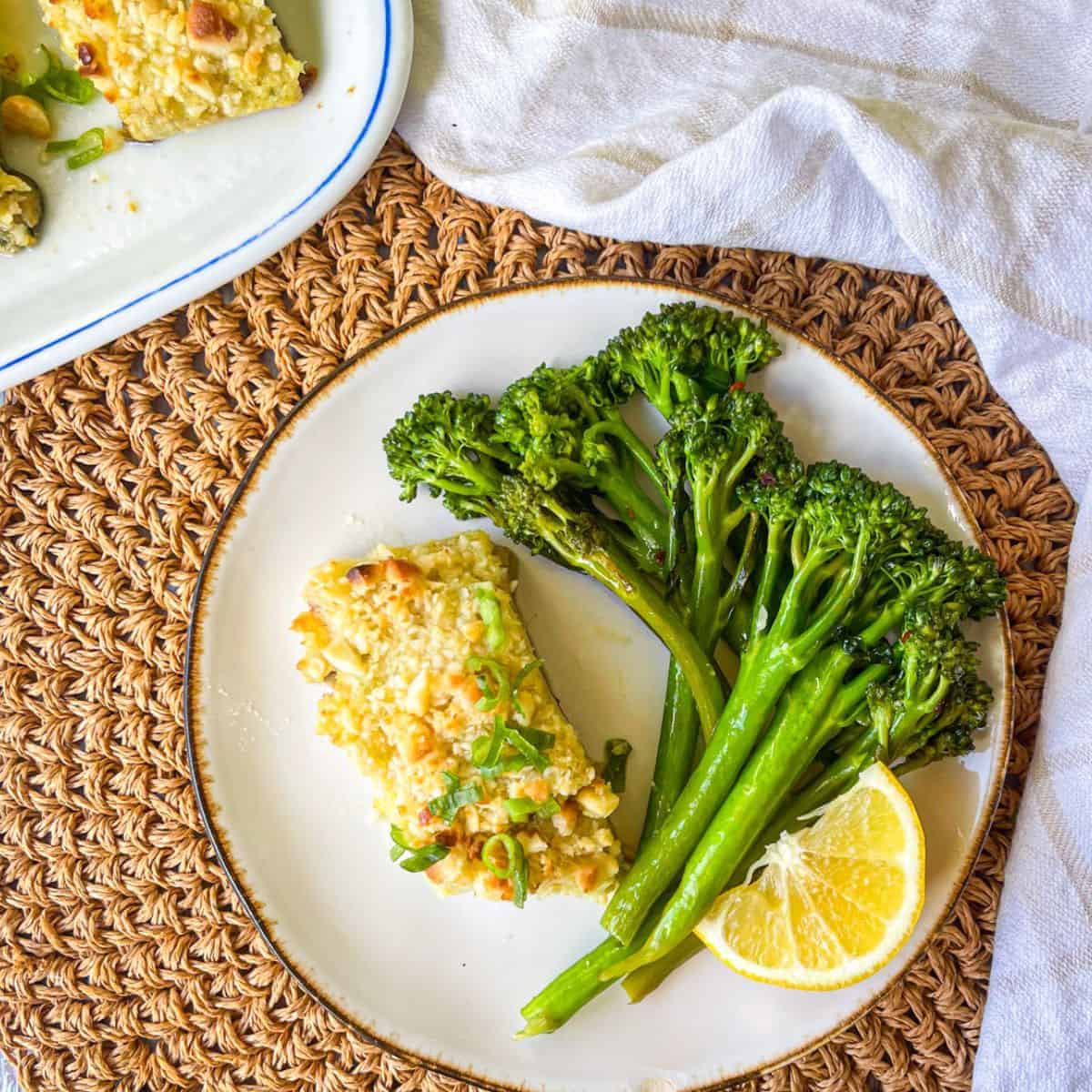 Easy Macadamia Crusted Baked Corvina Recipe