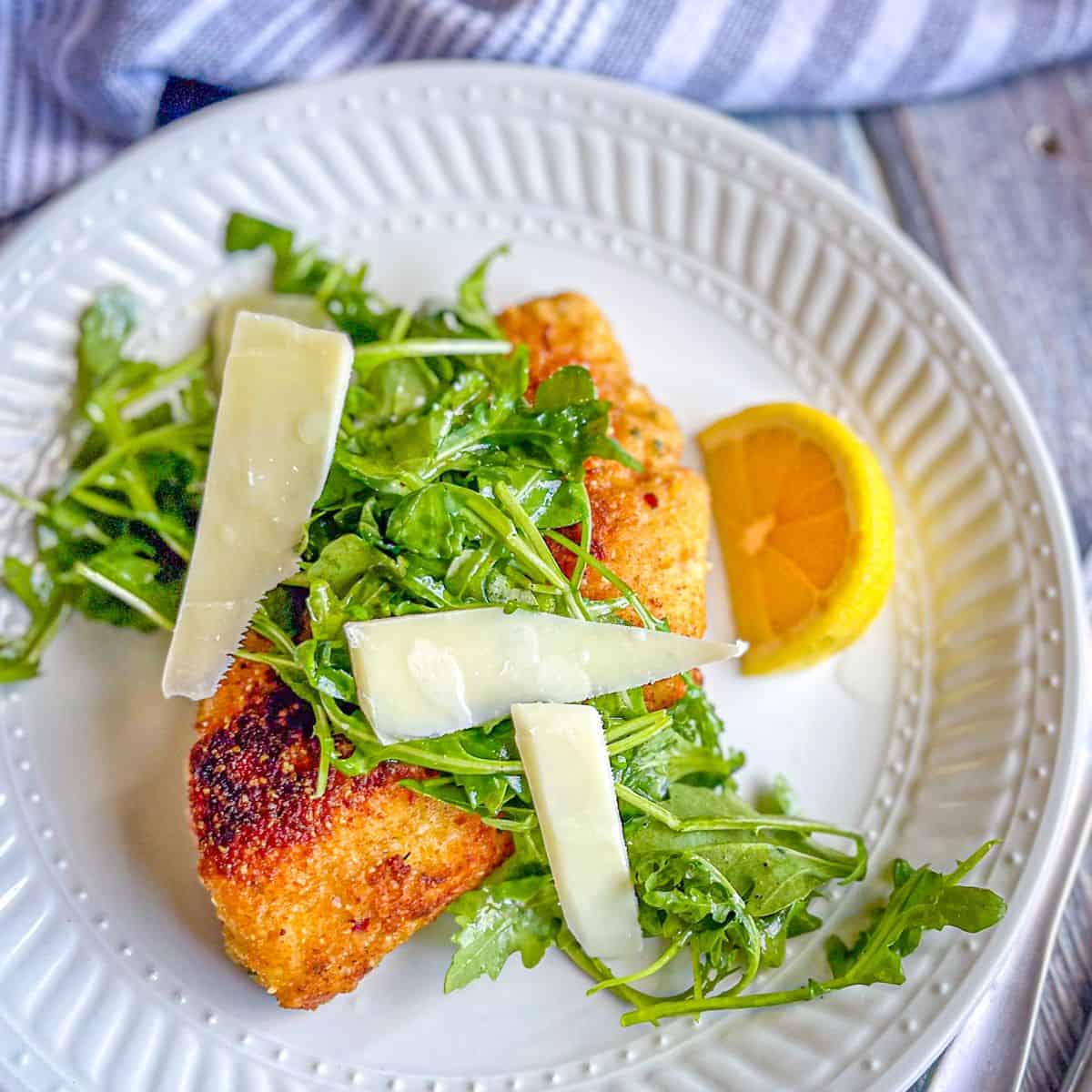 Sauteed Walleye Recipe With Arugula Salad