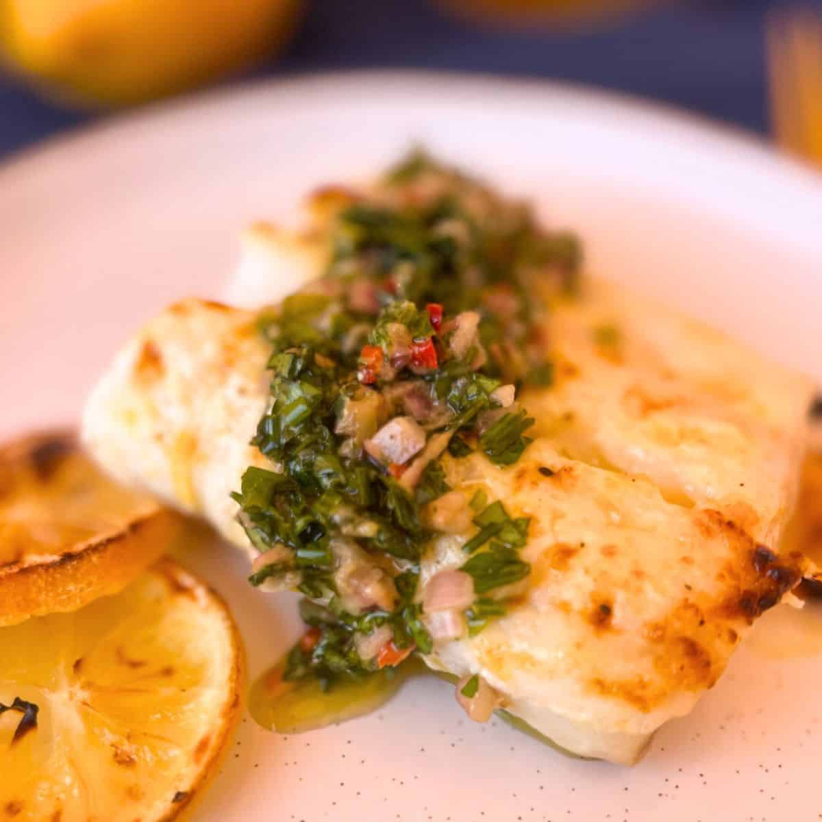 Fish With Salsa Verde