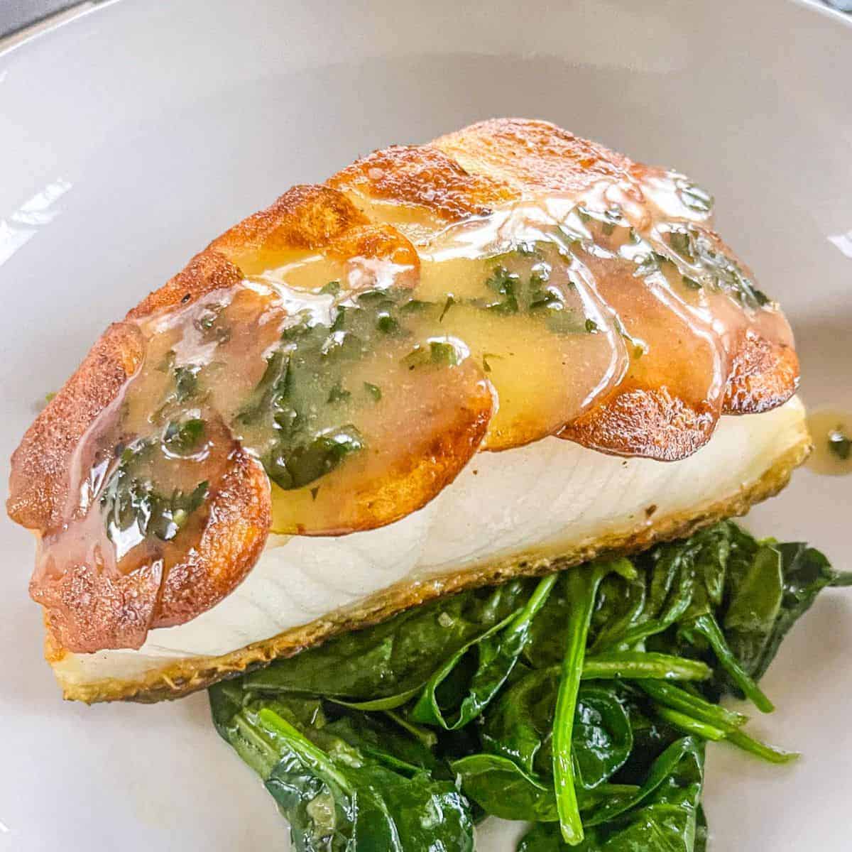 Sauteed Sea Bass