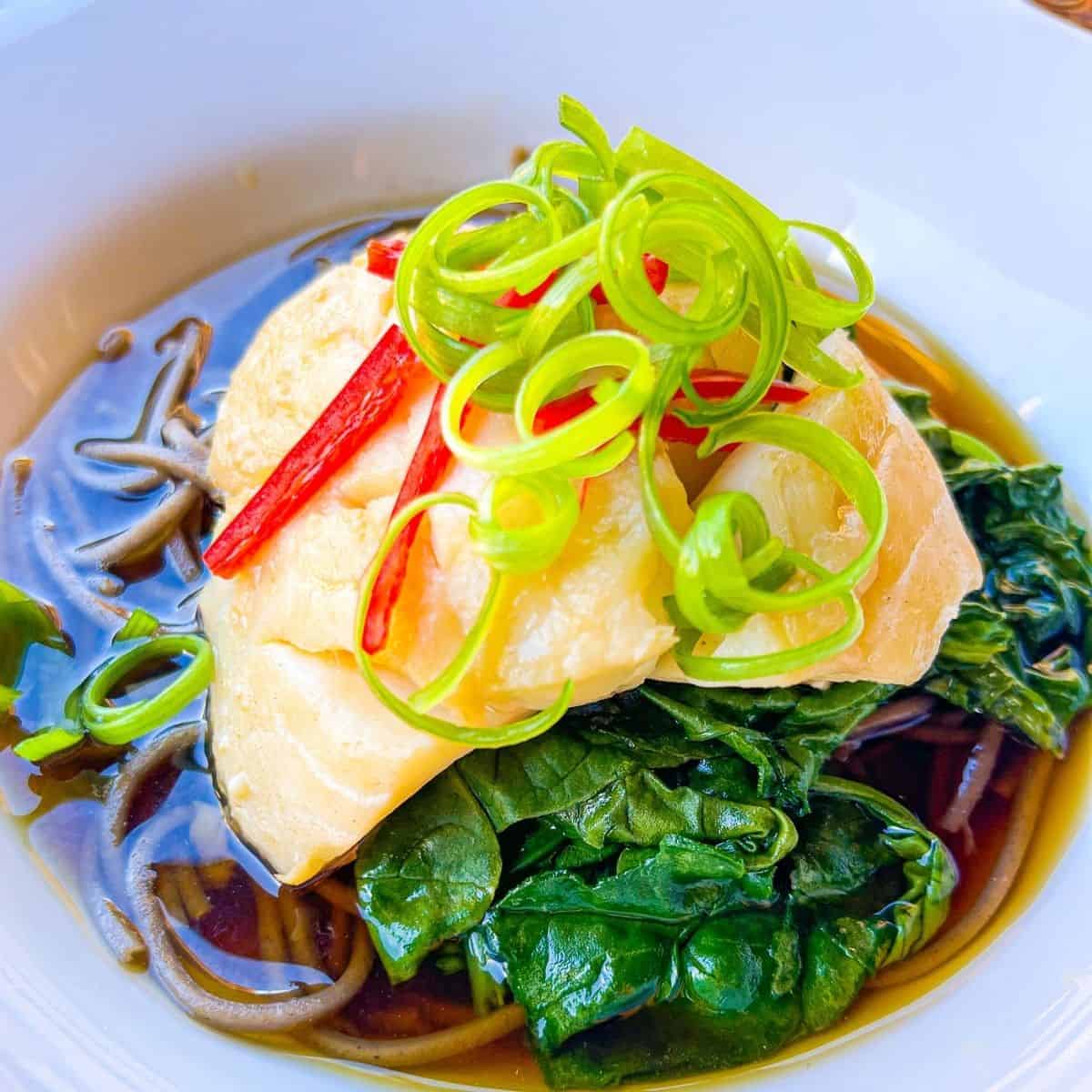 Cod Soba In Easy Japanese Sukiyaki Sauce Recipe