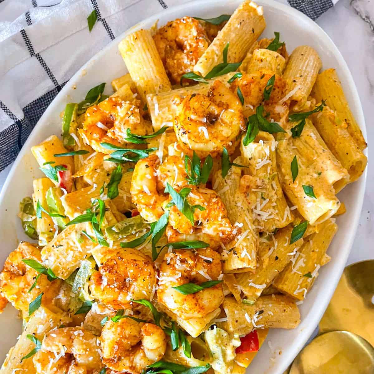 Easy Shrimp Rasta Pasta Recipe