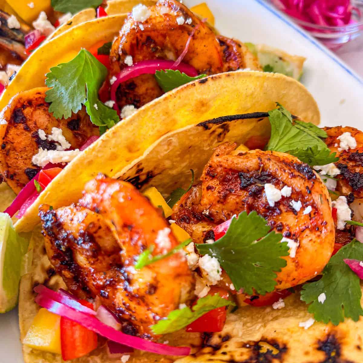 Blackened Shrimp Tacos