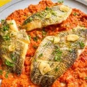 Crispy Black Sea bass recipe