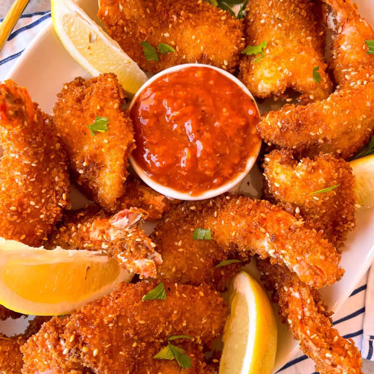 Panko Fried Butterflied Shrimp